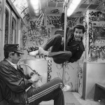 Carlos and Boogie on the 6 Train - 1984, Photo by Ricky Flores