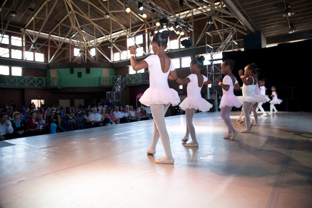 Joburg Ballet Satellite Schools_young dancers from the development progamme in performance_Pic courtesy of Joburg Ballet