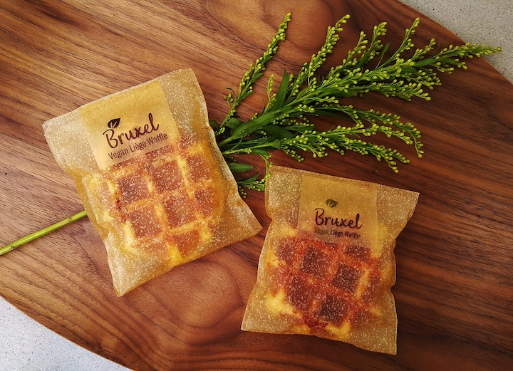 Bruxel Waffle with Evoware_ Bioplastic