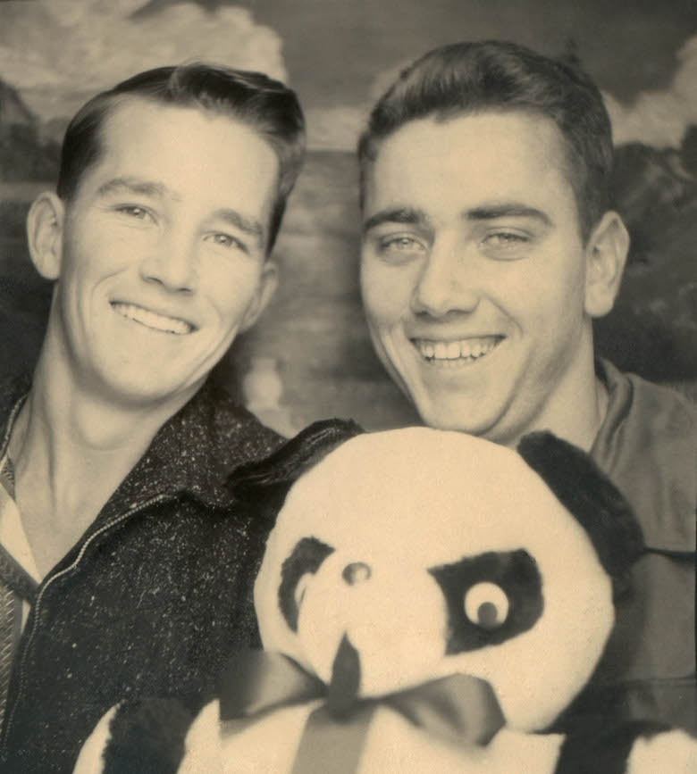 untitled_portrait_of_two_young_men_with_a_teddy_bear_from_traveling_photo_studio_unknown_photographer_around_1950-60